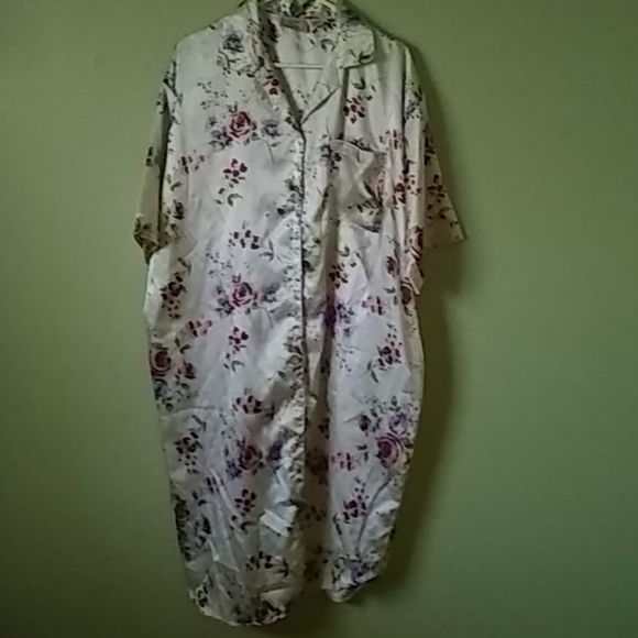 E.J.C Intimates Women's One Size Blue Dress Nightgown E.J.C Intimates Women's One Size Blue Dress Nightgown